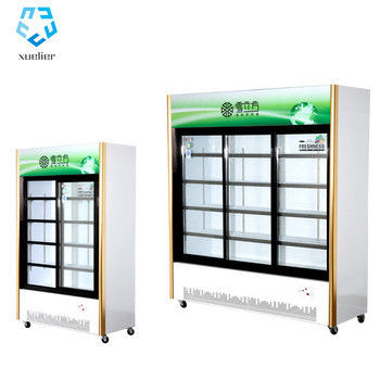 Commercial Soda Upright Glass Door Freezer Pepsi Cola