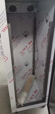 Vegetable Meat Stainless Steel Freezers Single Door 16 Cu Ft