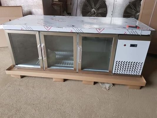 Stainless Steel Freezers Refrigeration Facilities 1380L